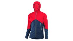 Löffler HOODED NEVIO WS LIGHT 2022 oranžovo-modrá pánska bunda Löffler HOODED NEVIO WS LIGHT 2022 oranžovo-modrá pánska bunda