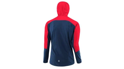 Löffler HOODED NEVIO WS LIGHT 2022 oranžovo-modrá pánská bunda