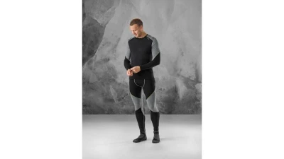 Löffler L/S TRANSTEX MERINO 2022 černé pánské funkční triko