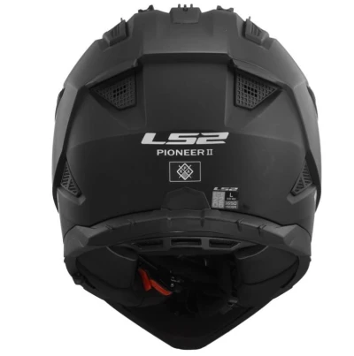 LS2 Enduro MX702 PIONEER II matná černá helma na motorku + sleva 300,- na příslušenství