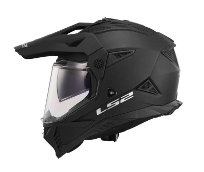 LS2 Enduro MX702 PIONEER II matná černá helma na motorku + sleva 300,- na příslušenství