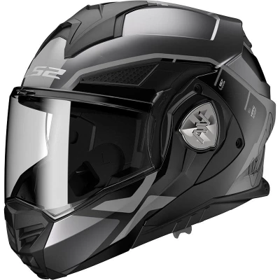 LS2 FF901 Advant X Metryk titanová výklopná helma na motorku
