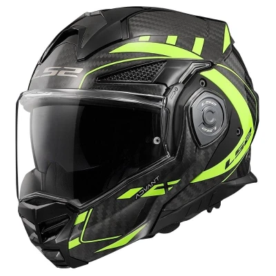 LS2 FF901 Advant X C Future černo-fluo žlutá překlápěcí přilba na motorku