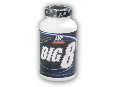 LSP Nutrition BIG 8 essential amino 100 kapslí LSP Nutrition BIG 8 essential amino 100 kapslí