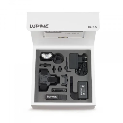 Lupine Blika R All-in-One černá 2400 lumenů multisportovní čelovka