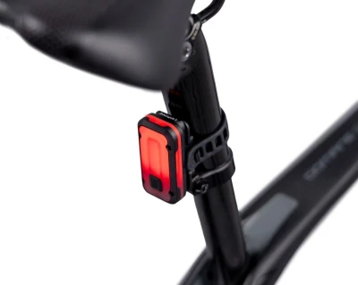 Lupine Rotlicht Pro StVZO černé inteligentní cyklistické zadní světlo