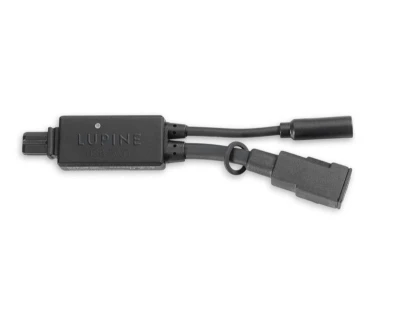 Lupine USB Two černý adaptér pro baterie s rozbočením na USB-C