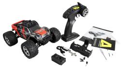 M-Land RC Truggy 48km/h 4WD 1:16 RTR červený, LED, Waterproof