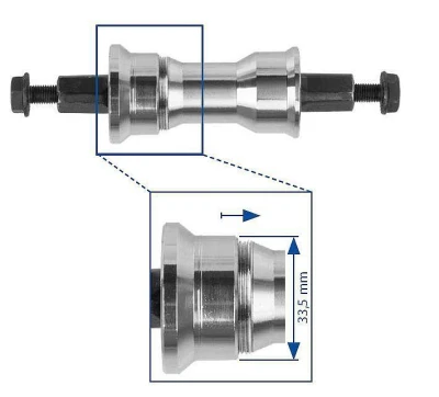 M-wave 136mm BSA FE Misky Klínek osa středová