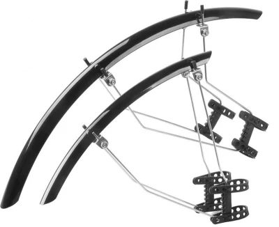 M-wave blatníky set 28" Race silniční, černé 33mm M-wave blatníky set 28" Race silniční, černé 33mm