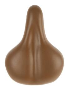 M-wave City Elast Hnědé sedlo