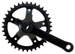 M-wave Kliky Jednopřevodník 127mm 36 Zubů M-wave Kliky Jednopřevodník 127mm 36 Zubů