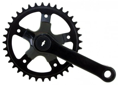 M-wave Kliky Jednopřevodník 127mm 36 Zubů M-wave Kliky Jednopřevodník 127mm 36 Zubů