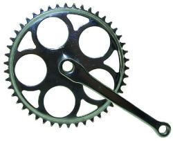 M-wave Kliky Jednopřevodník 170MM 46 Zubů Klínek M-wave Kliky Jednopřevodník 170MM 46 Zubů Klínek