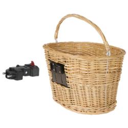 M-WAVE KOŠ NA RIADIDLÁ prútený 38X28X27CM (VÝPREDAJ)