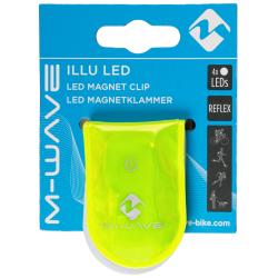 M-wave LED Magnetický klip reflexní