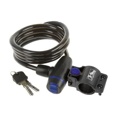 M-Wave 8X1500 KLÍČ černý zámek spirála M-Wave 8X1500 KLÍČ černý zámek spirála