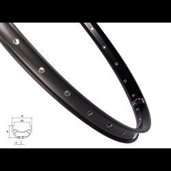 MACH 1 Ráfek MACH1 KLIXX DISC 584 x 23, 32 děr, černý MACH 1 Ráfek MACH1 KLIXX DISC 584 x 23, 32 děr, černý