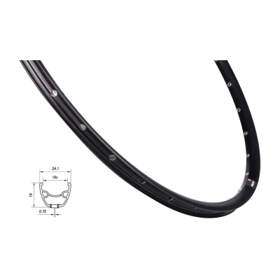 MACH 1 Ráfek MACH1 NEO DISC 622 x 19, 32 děr, černý