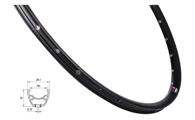 MACH 1 Ráfek MACH1 NEO DISC 622 x 19, 32 děr, černý