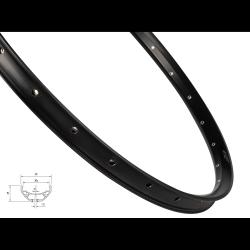 MACH 1 Ráfek MACH1 TRUCKY 30 DISC 622x30, 28 děr, černý MACH 1 Ráfek MACH1 TRUCKY 30 DISC 622x30, 28 děr, černý