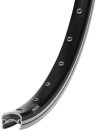 Mach1 ráfek 26" 260 disc 32děr/1nýt černý Mach1 ráfek 26" 260 disc 32děr/1nýt černý