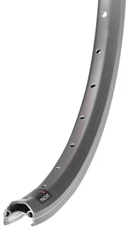 Mach1 ráfek trekový ER-10 V-brake 32děr/1nýt stříbrný Mach1 ráfek trekový ER-10 V-brake 32děr/1nýt stříbrný