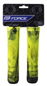 Force Madlá BMX145 gumové, čierno-fluo, balené