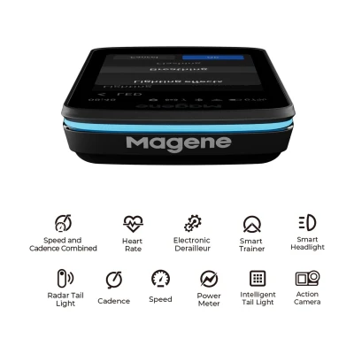 Magene Smart GPS C-706 Dotykový USB computer