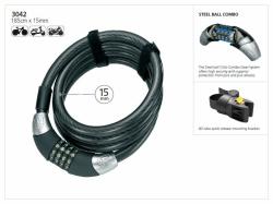 Magnum zámok špirála 1850x15 mm