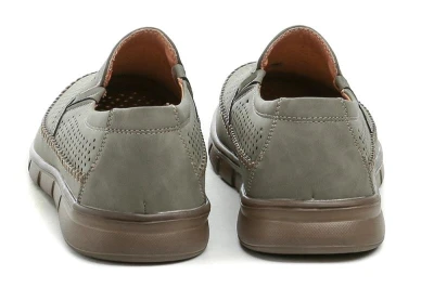 Magnus 321-0129-C1 khaki pánské letní mokasíny