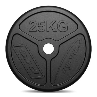 MARBO MW-O25-OLI 25 kg černý olympijský kotouč