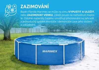 Marimex Florida 3,05x0,91 bazén bez příslušenství