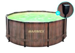 Marimex Bazén Florida 3,05x0,91 m se skimmerem - motiv TEAK