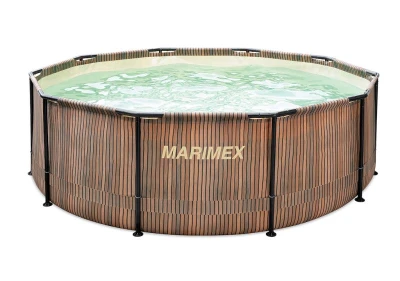 Marimex Bazén Florida 3,05x0,91 m se skimmerem - motiv TEAK
