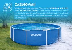 Marimex Bazén Florida 3,66x0,99 m bez príslušenstva