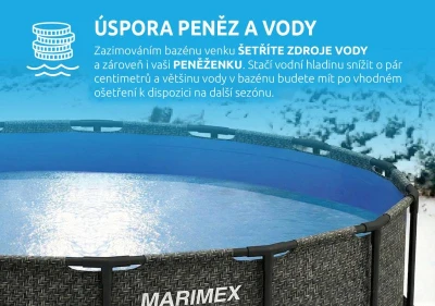 Marimex Bazén Florida 3,66x0,99 m RATAN bez přísl.