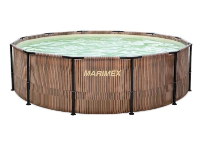 Marimex Bazén Florida 3,66x0,99 m se skimmerem- motiv TEAK