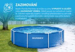 Marimex Bazén Florida 3,66x1,22 bez príslušenstva