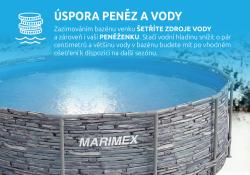 Marimex Bazén Florida 3,66x1,22 m KÁMEN bez příslušenství
