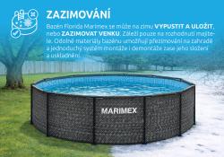 Marimex Bazén Florida 3,66x1,22 m RATAN bez příslušenství