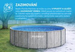 Marimex Florida 3,66x1,22 m bazén so skimmerom - motív ŠEDÉ DREVO