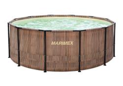 Marimex Florida 3,66x1,22 m bazén se zabudovaným skimmerem - motiv TEAK