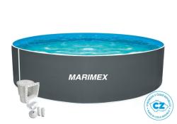 Marimex Bazén Orlando 3,05 x 0,91 m ŠEDÁ, bazén, fólia, skimmer