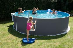 Marimex Bazén Orlando 3,05 x 0,91 m ŠEDÁ, bazén, fólie, skimmer