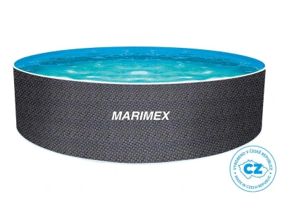 Marimex Bazén Orlando 3,66 x 0,91 m RATAN, bazén, fólie, skimmer