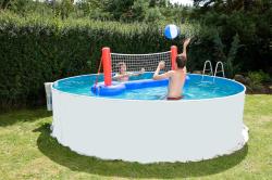 Marimex Bazén Orlando 3,66x0,91 m s príslušenstvom - motív biely