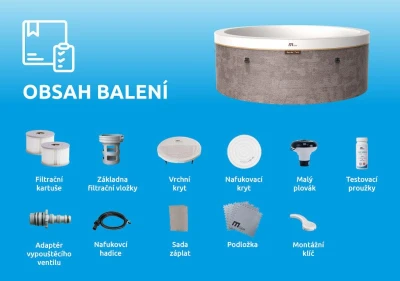 Marimex MSPA COCOON-ECO F-CO066WE bazén vířivý