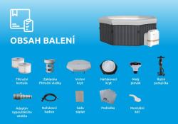 Marimex MSPA Tuscany F-TU062W bazén vířivý + sleva 1000,- na příslušenství