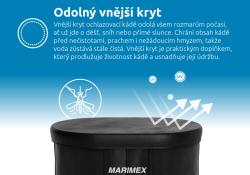 Marimex Káď ochlazovací ovál 125x75x77cm černá